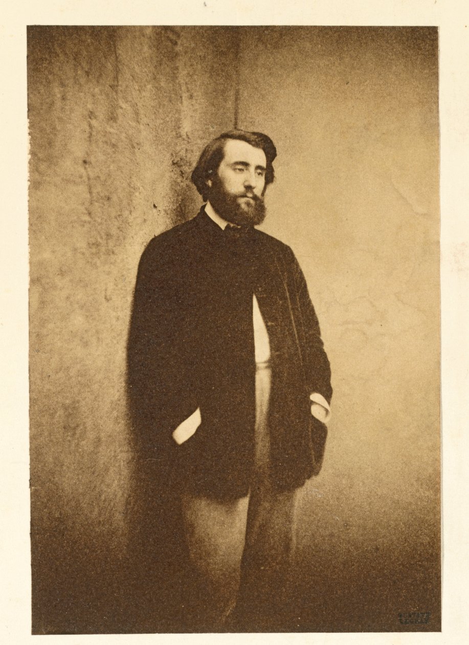 Edmond Cottinet (1824-1895) portréja alkotó: Gustave Le Gray