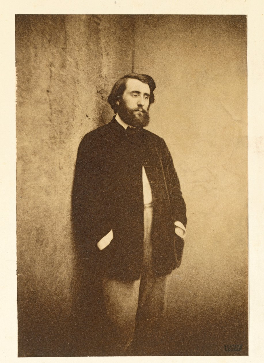 Edmond Cottinet portréja 1824-1895, c. 1848-50. alkotó: Gustave Le Gray
