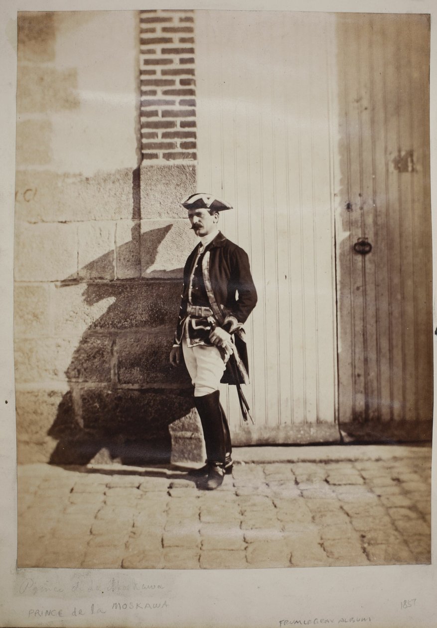 Moskova herceg Chalons-ban alkotó: Gustave Le Gray