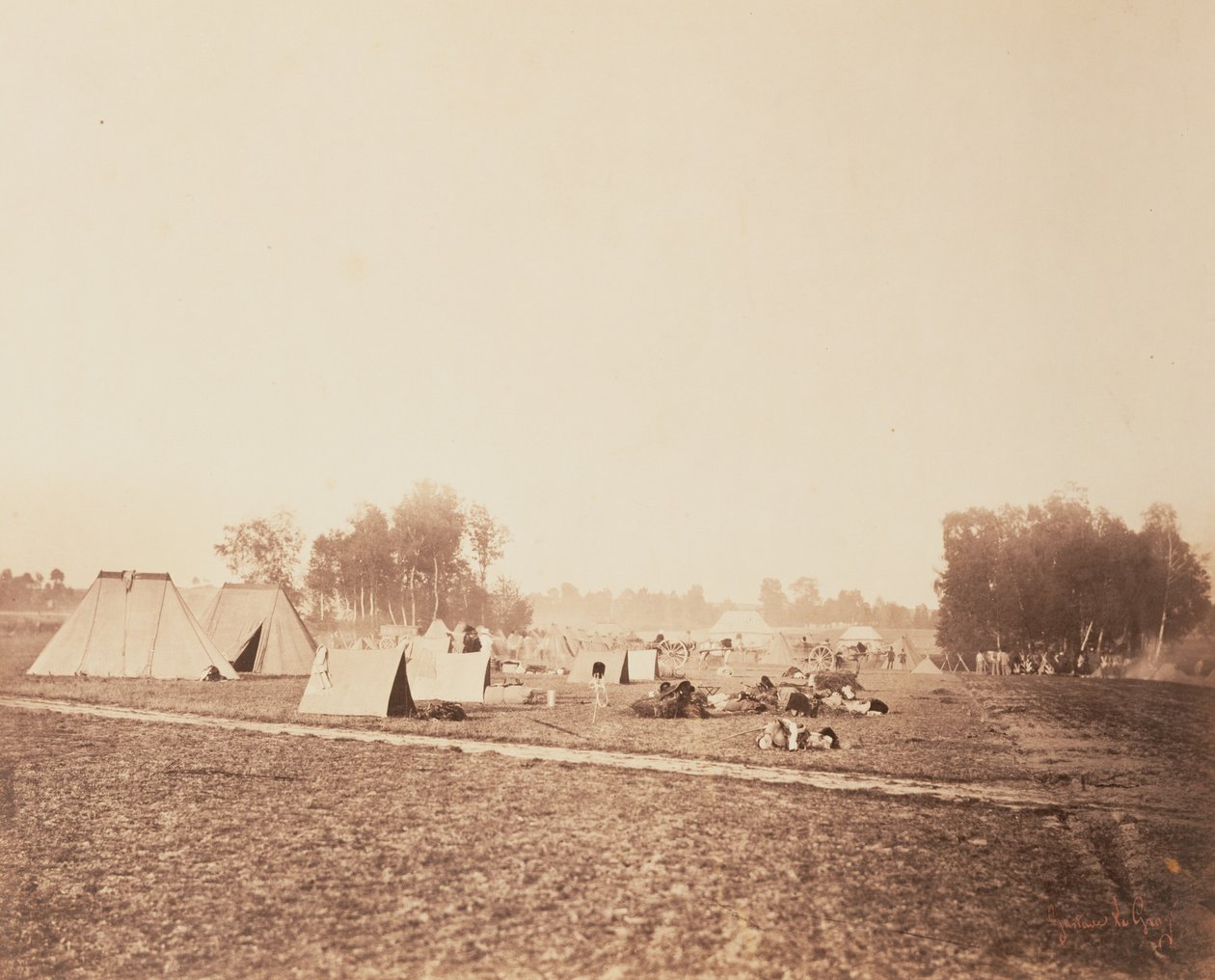 A biwak alkotó: Gustave Le Gray
