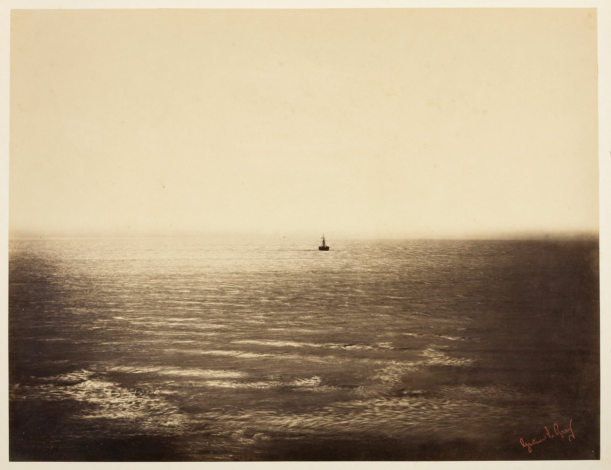 A gőzhajó alkotó: Gustave Le Gray