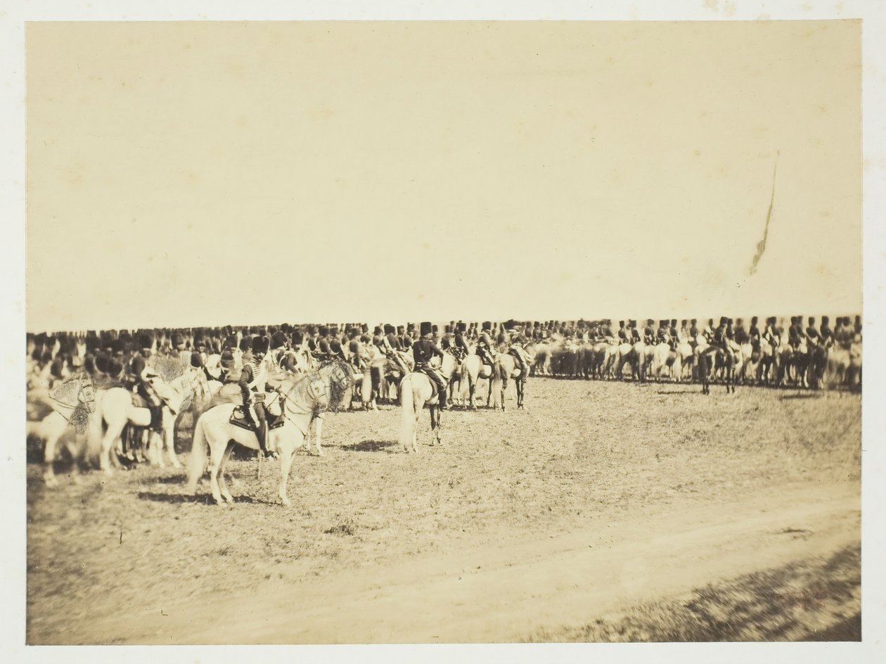 Cím nélkül [lovasság], 1857. alkotó: Gustave Le Gray