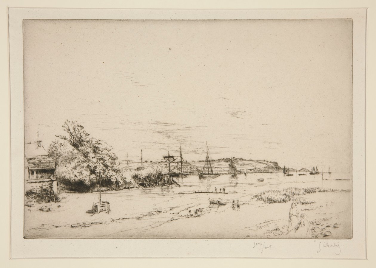 Pointe de Guilben, Paimpol alkotó: Gustave Leheutre