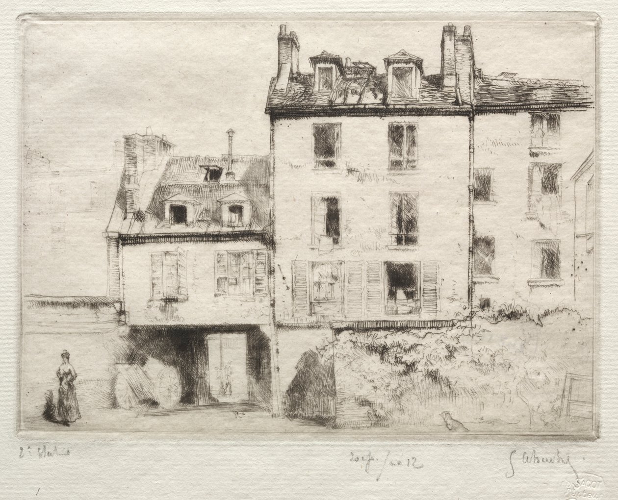 Rue Lacépède: az Aciereur Cottens szíve alkotó: Gustave Leheutre