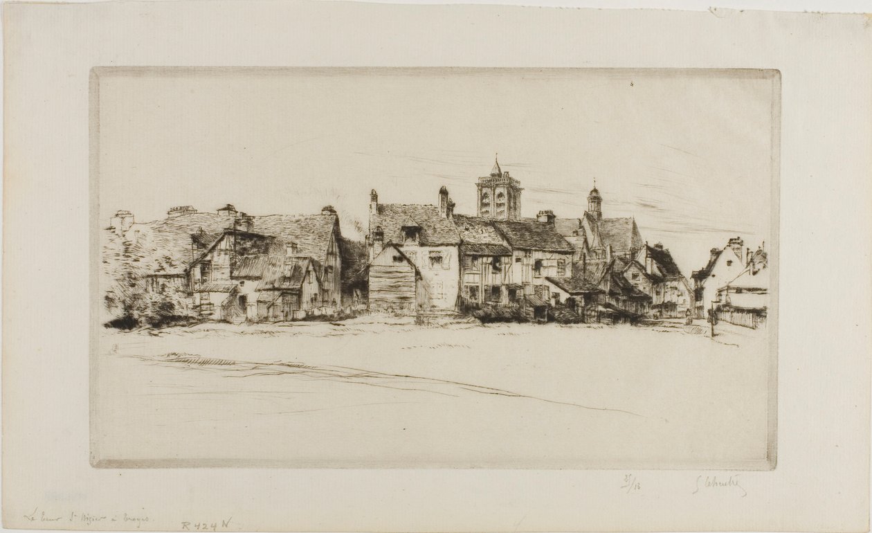 St. Nizier tornya, Troyes alkotó: Gustave Leheutre