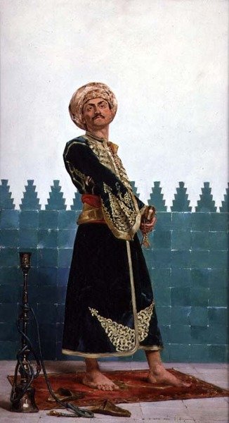 Egy arab őr alkotó: Gustave Leon Antoine Marie Popelin