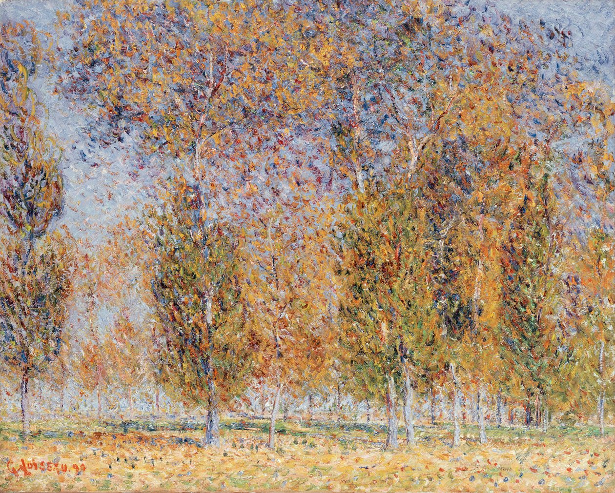 Őszi benyomás, Saint-Cyr-Du-Vaudreuil, 1899 alkotó: Gustave Loiseau