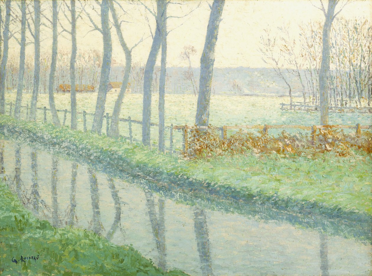 A Sausseron, Nesles-la-Vallee, 1891 körül alkotó: Gustave Loiseau