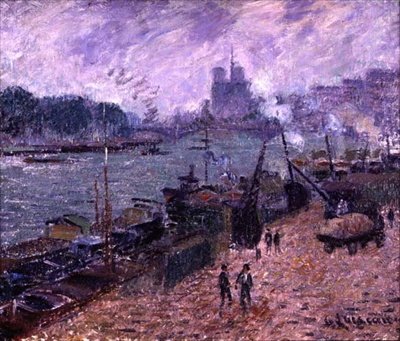 A Henri IV híd (olaj, vászon) alkotó: Gustave Loiseau