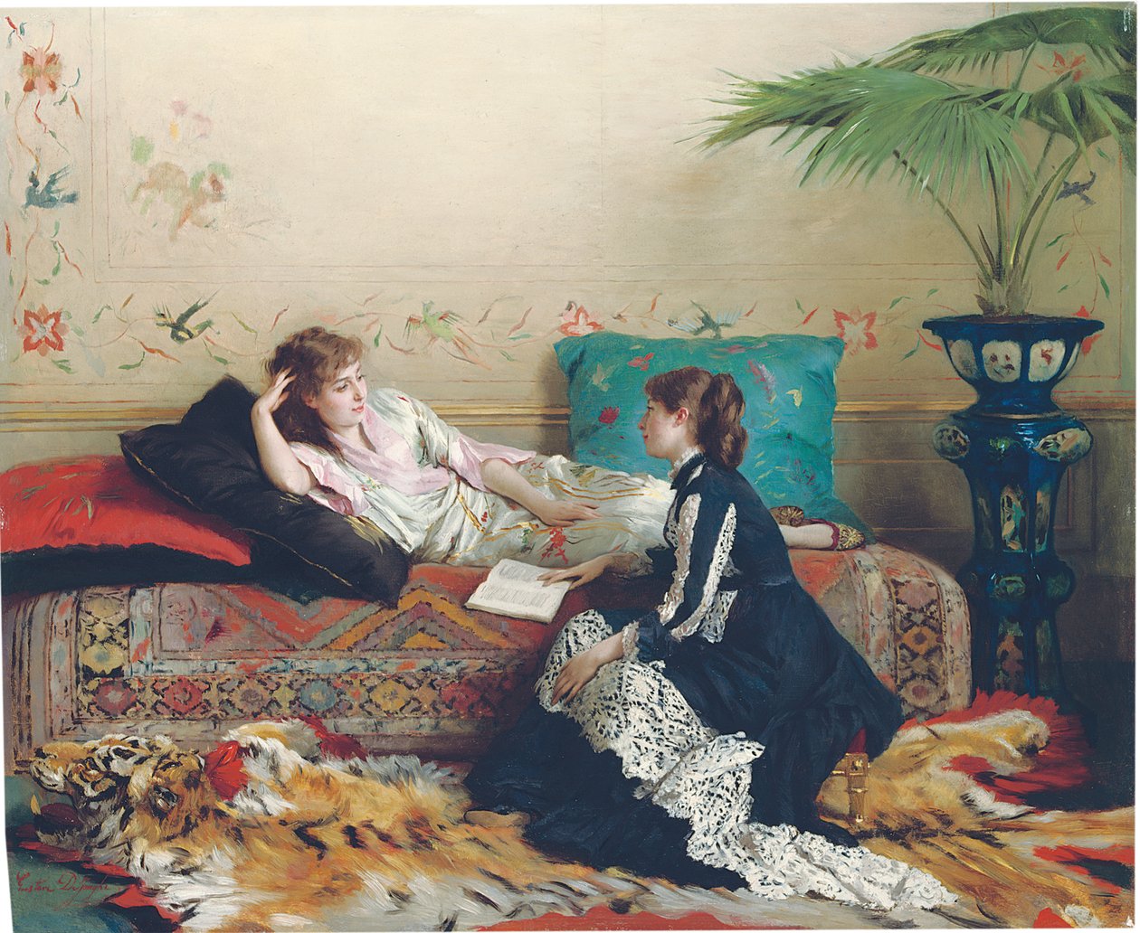 Tétlen pillanatok alkotó: Gustave Léonard de Jonghe