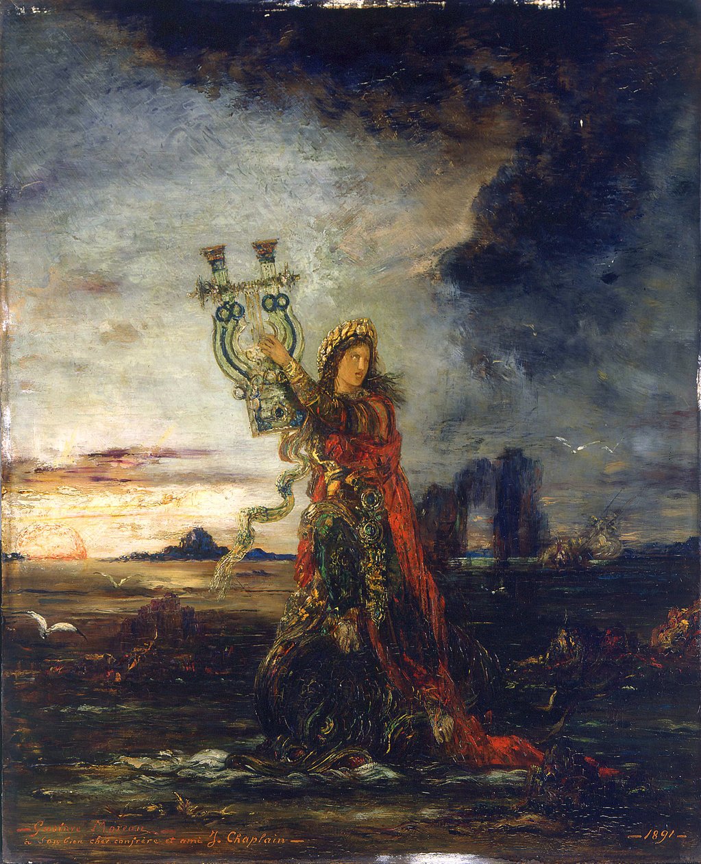 Arion alkotó: Gustave Moreau
