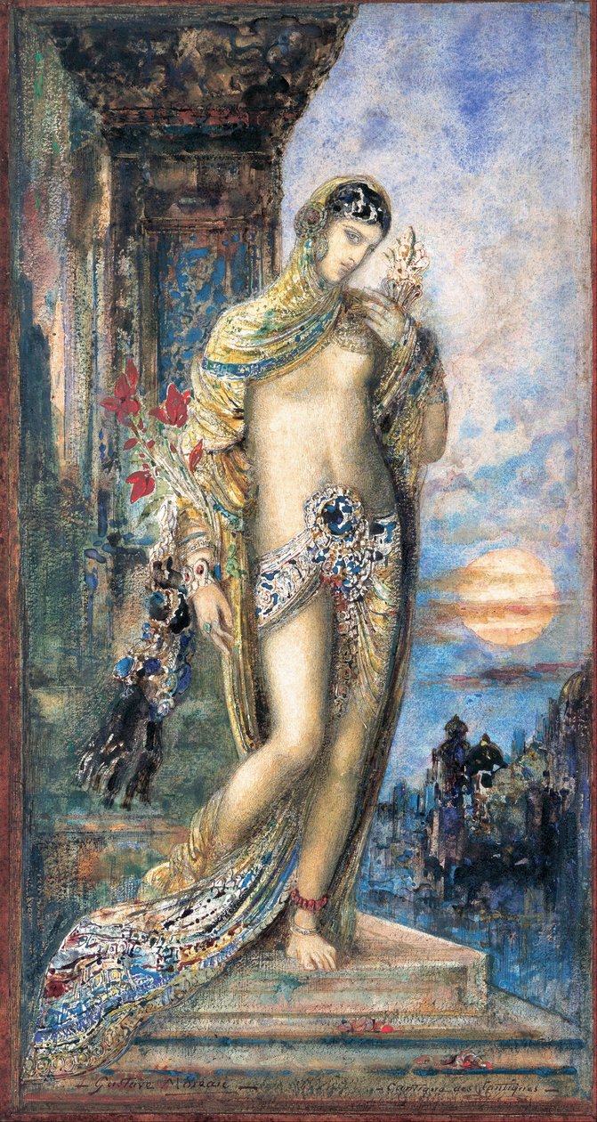 Énekek éneke – Salamon könyve – Moreau, Gustave (1826-1898) Énekek éneke alkotó: Gustave Moreau