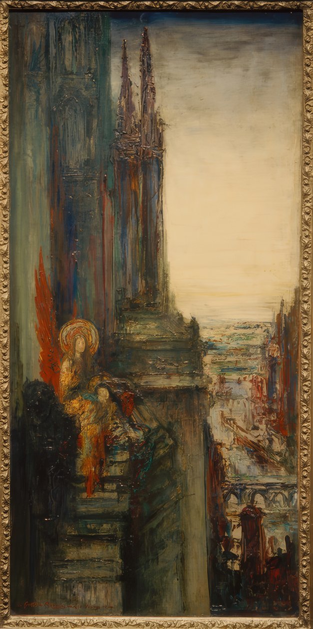 Az utazó angyalok alkotó: Gustave Moreau