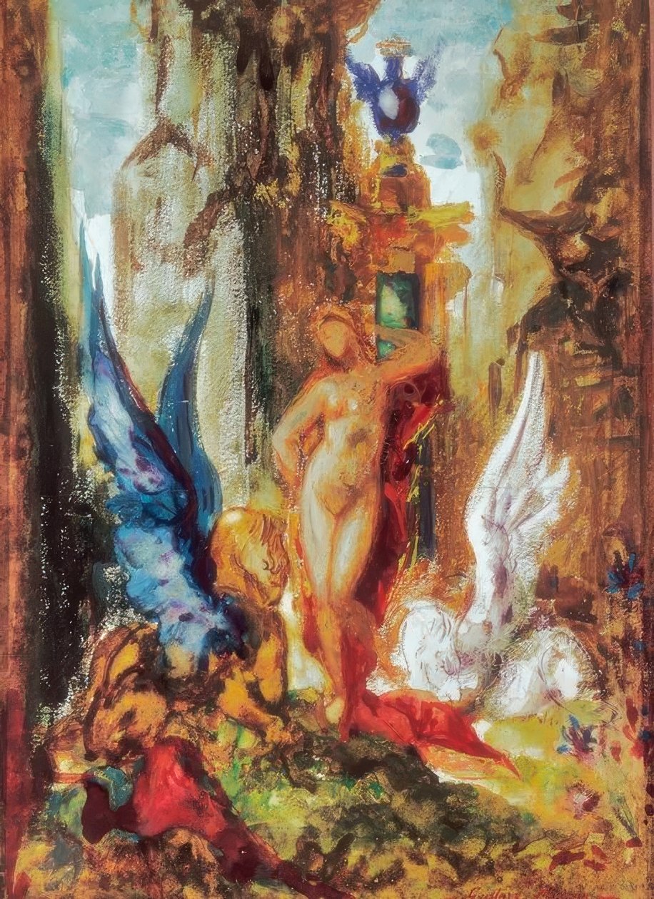 Fee aux griffons alkotó: Gustave Moreau