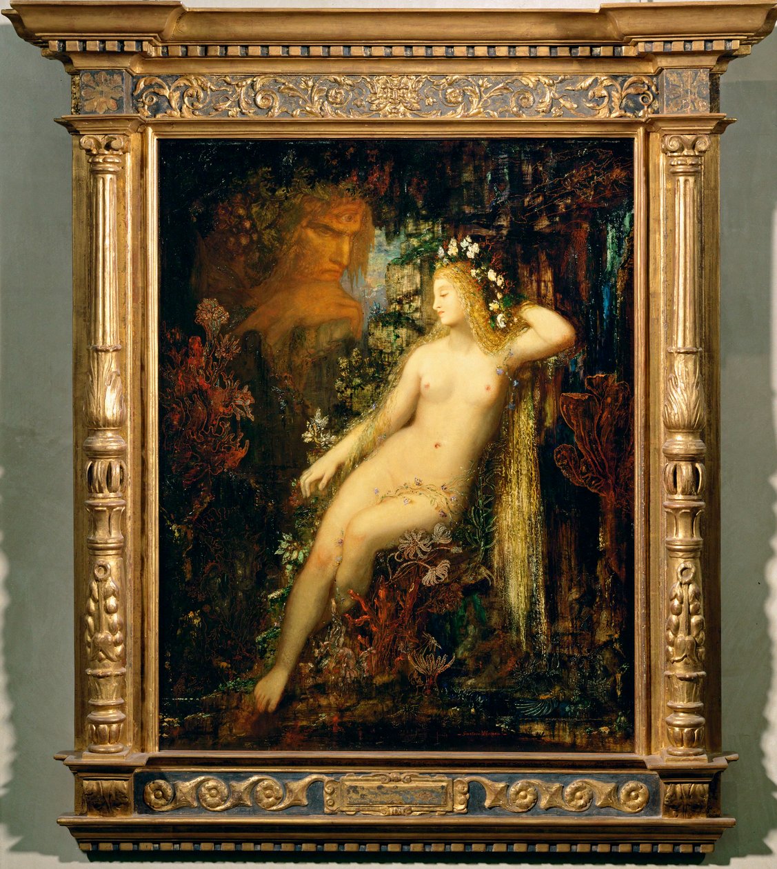Női akt (festmény vászonra) alkotó: Gustave Moreau