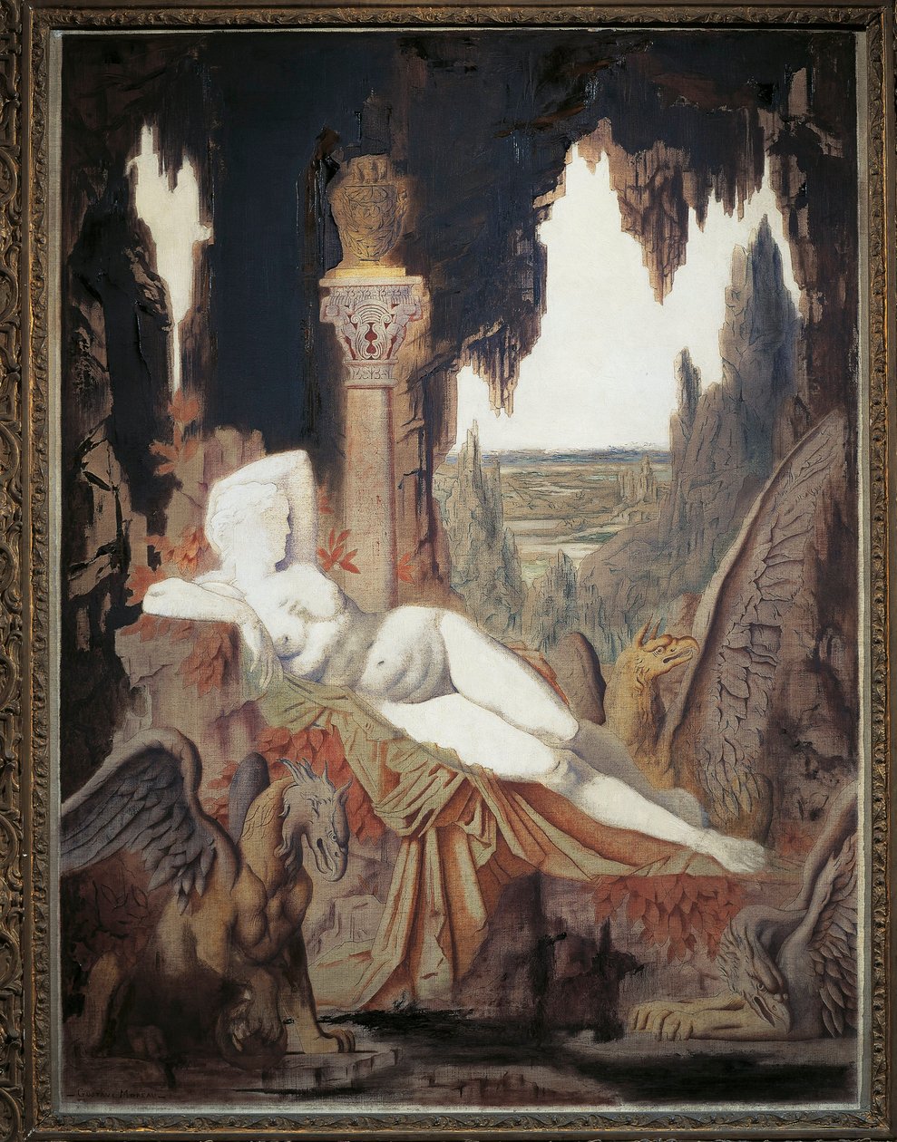 Franciaország, Párizs, Fee aux Griffons alkotó: Gustave Moreau