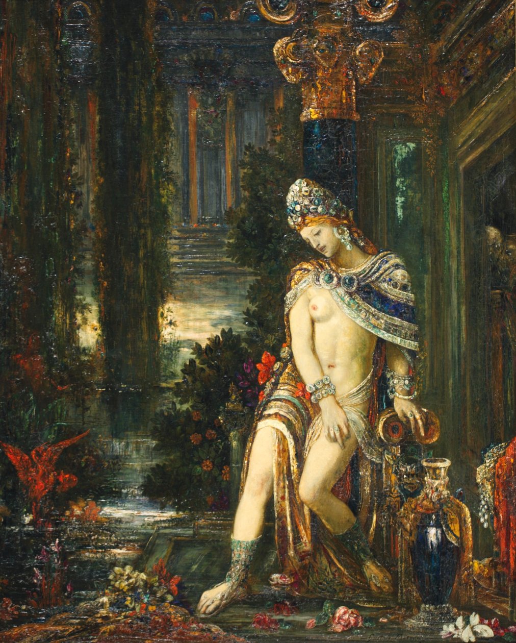 Francia: Suzanne et les vieillards alkotó: Gustave Moreau