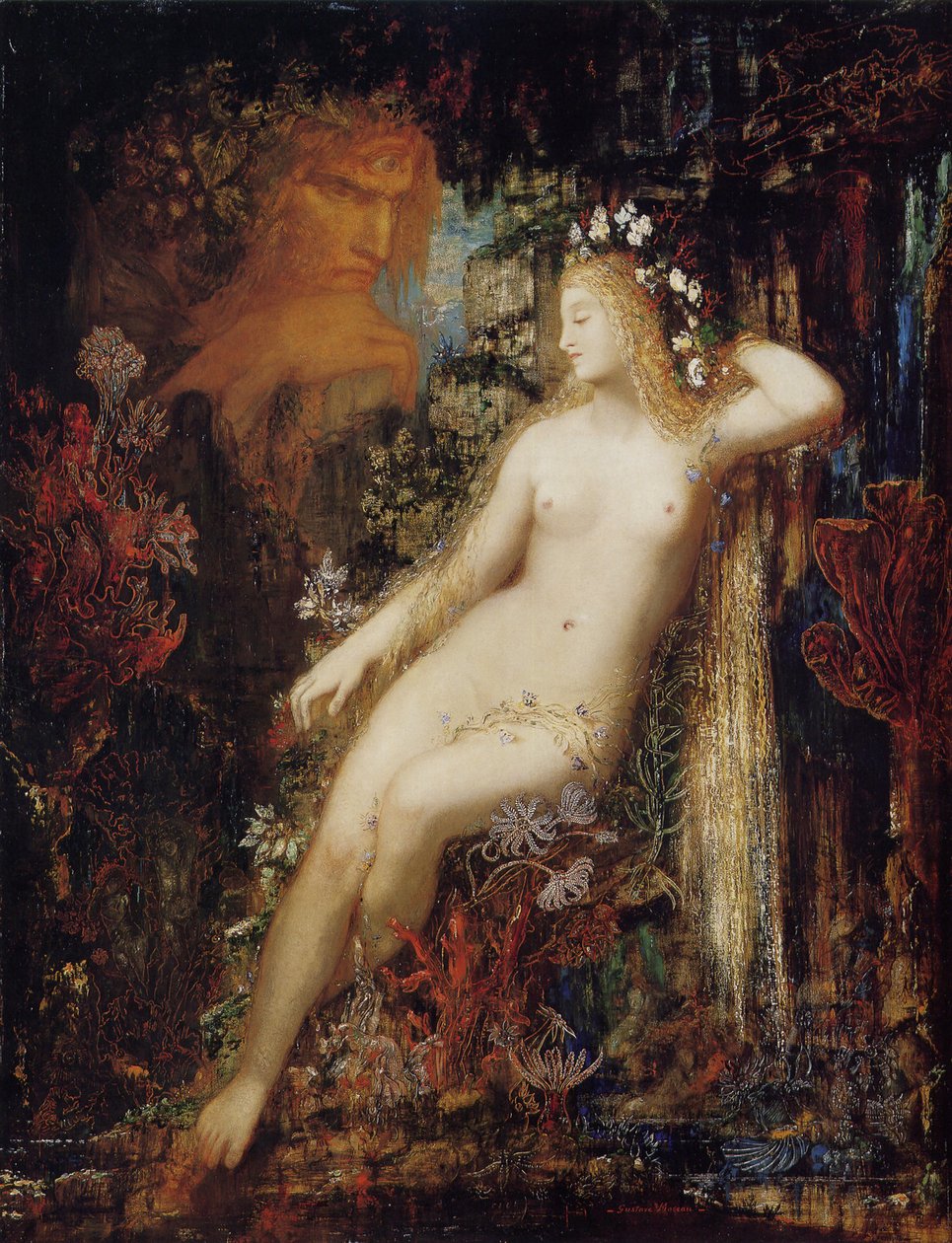 Galathea alkotó: Gustave Moreau