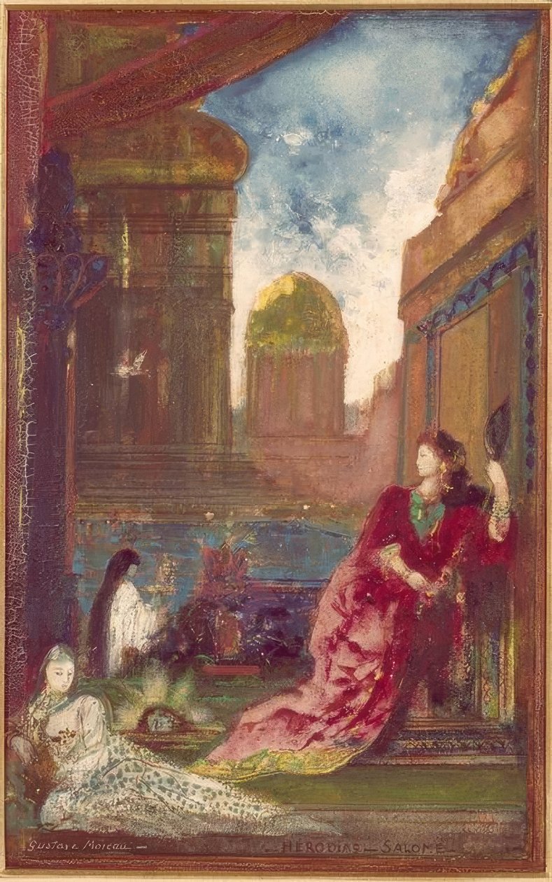 Herodias és Salome alkotó: Gustave Moreau