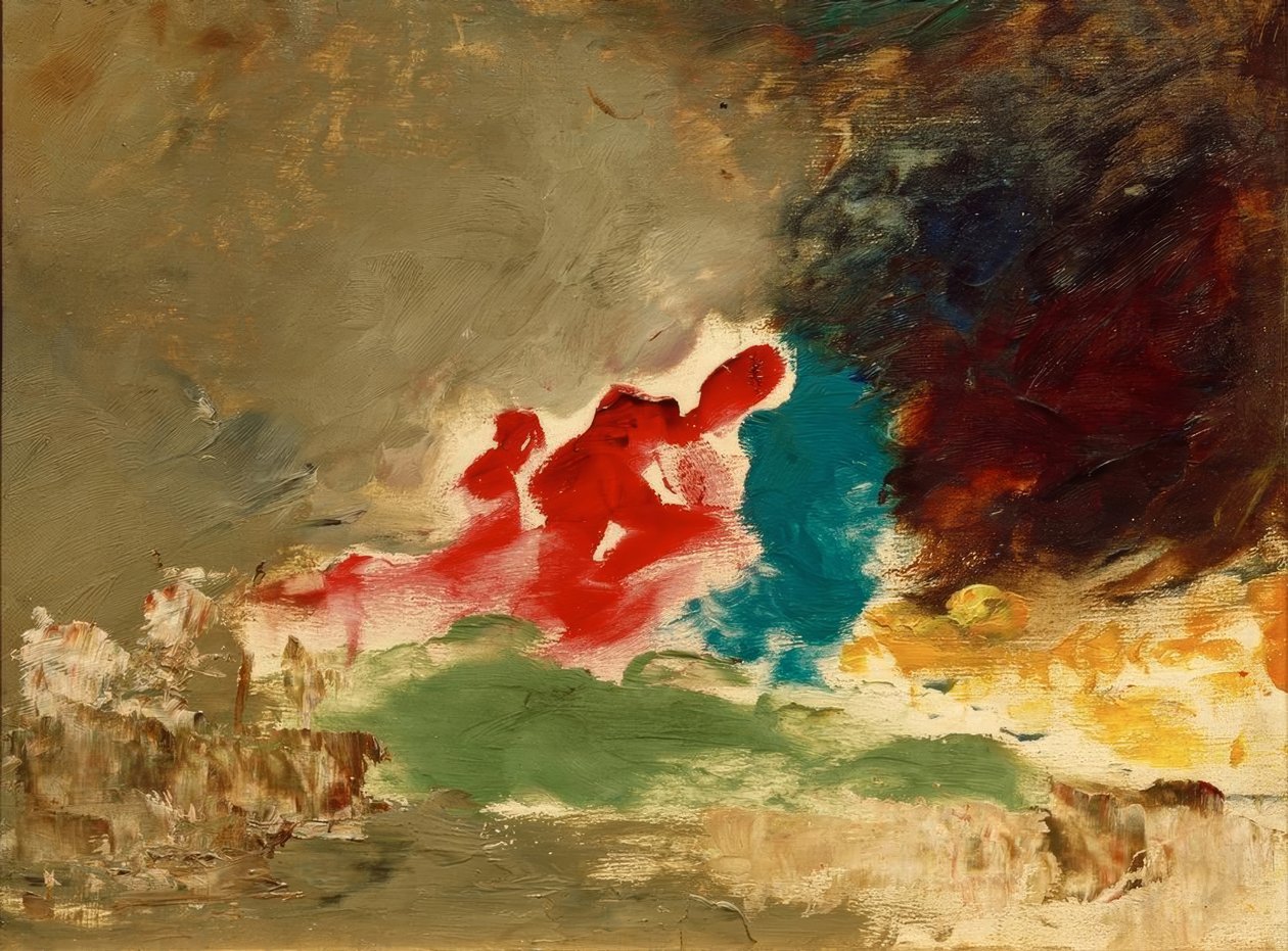 Névtelen (színes vázlat) alkotó: Gustave Moreau