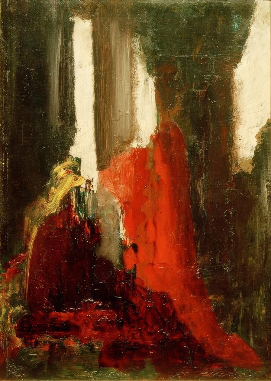 Névtelen (színes vázlat) alkotó: Gustave Moreau