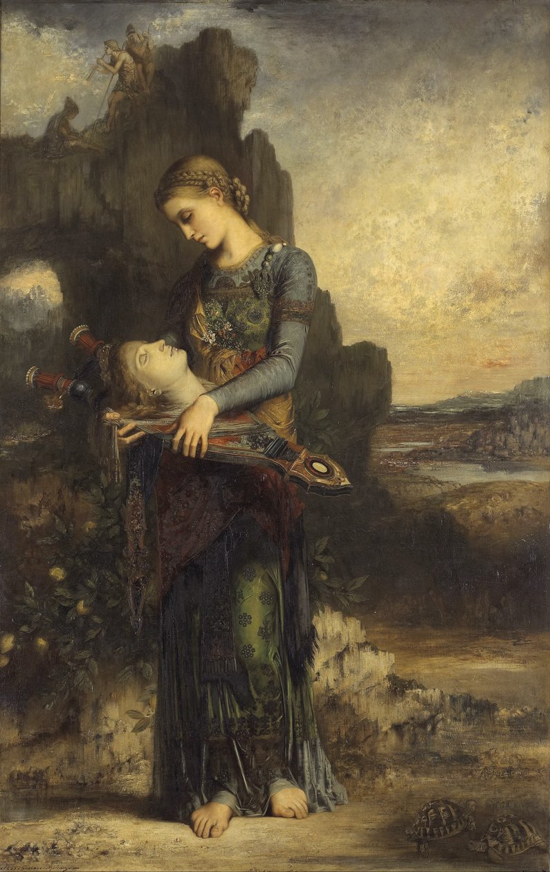 Orpheus, 1865 alkotó: Gustave Moreau