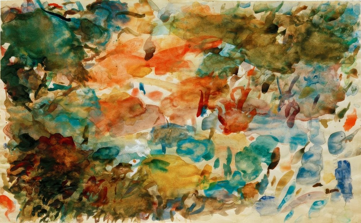 Akvarell paletta alkotó: Gustave Moreau