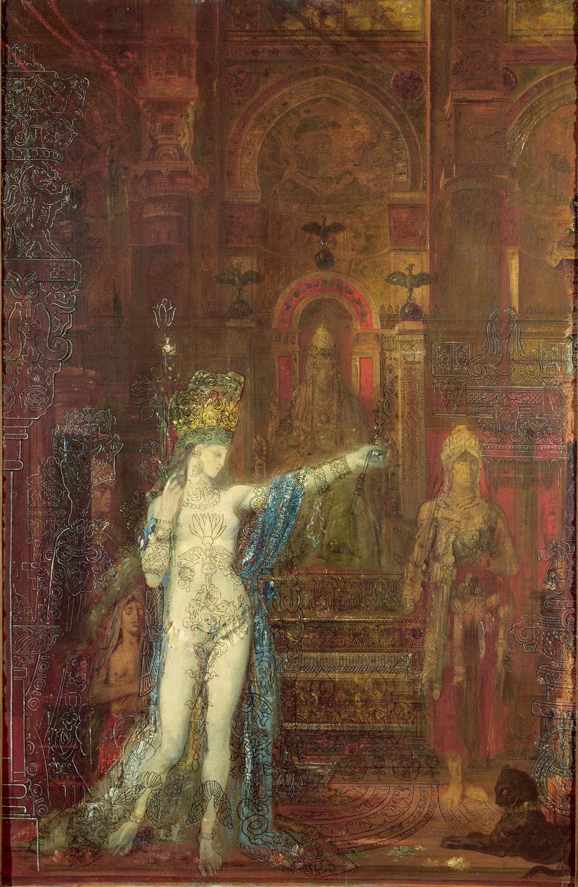 Salome táncol Heródes előtt, 1874 körül alkotó: Gustave Moreau