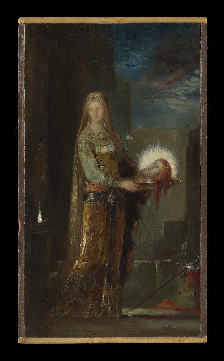 Salome Keresztelő János fejével alkotó: Gustave Moreau