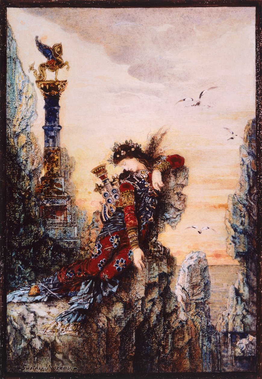 Zafír, Gustave Moreau (1826-1898), olaj, vászon alkotó: Gustave Moreau