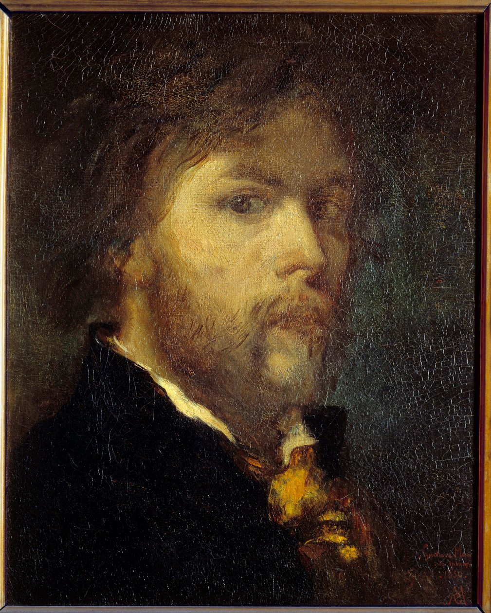 Gustave Moreau (1826-1898) önarcképfestménye, 1850 Párizs, Gustave Moreau Múzeum alkotó: Gustave Moreau
