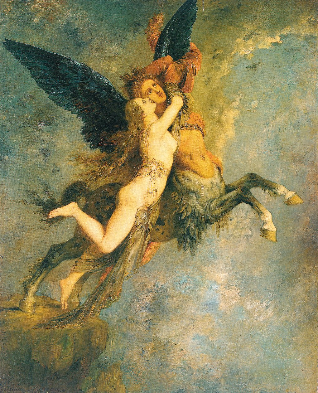 A kiméra, 1866 alkotó: Gustave Moreau