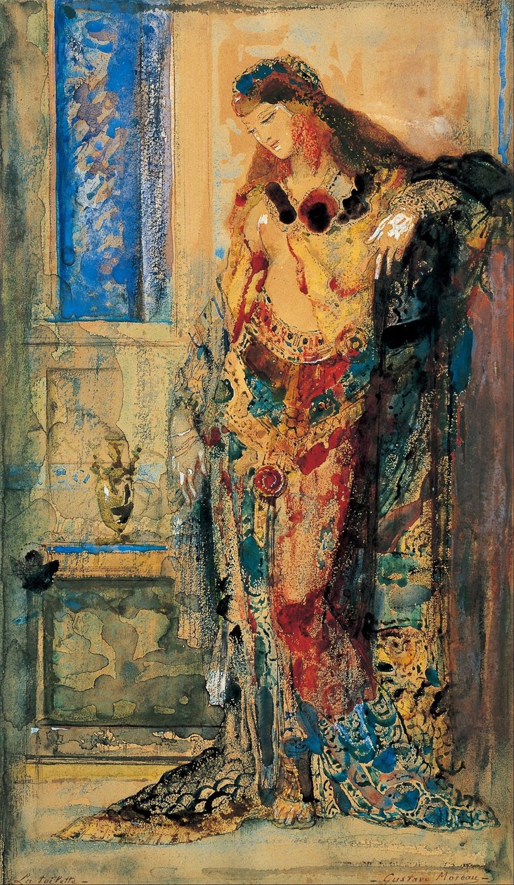 A toalett alkotó: Gustave Moreau