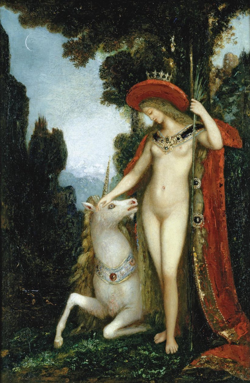 Az Unikornis alkotó: Gustave Moreau