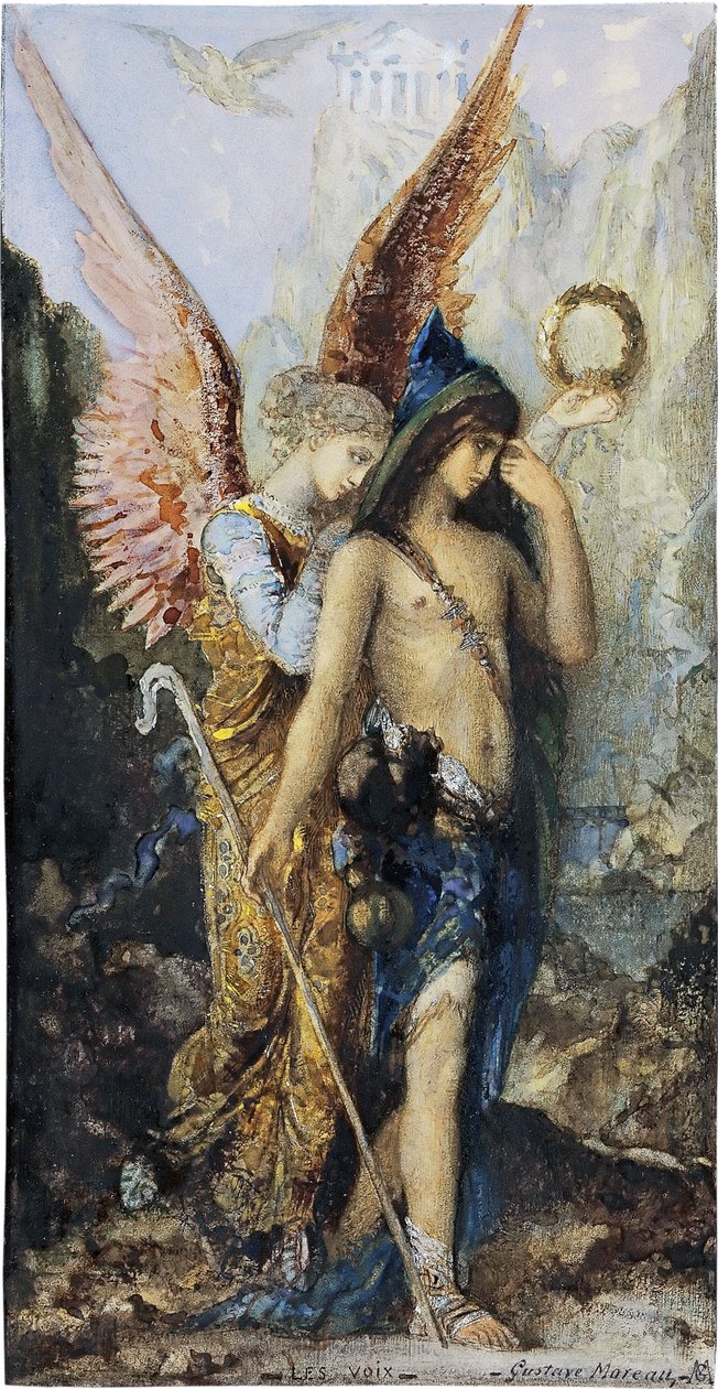 A hangok c. 1880 alkotó: Gustave Moreau