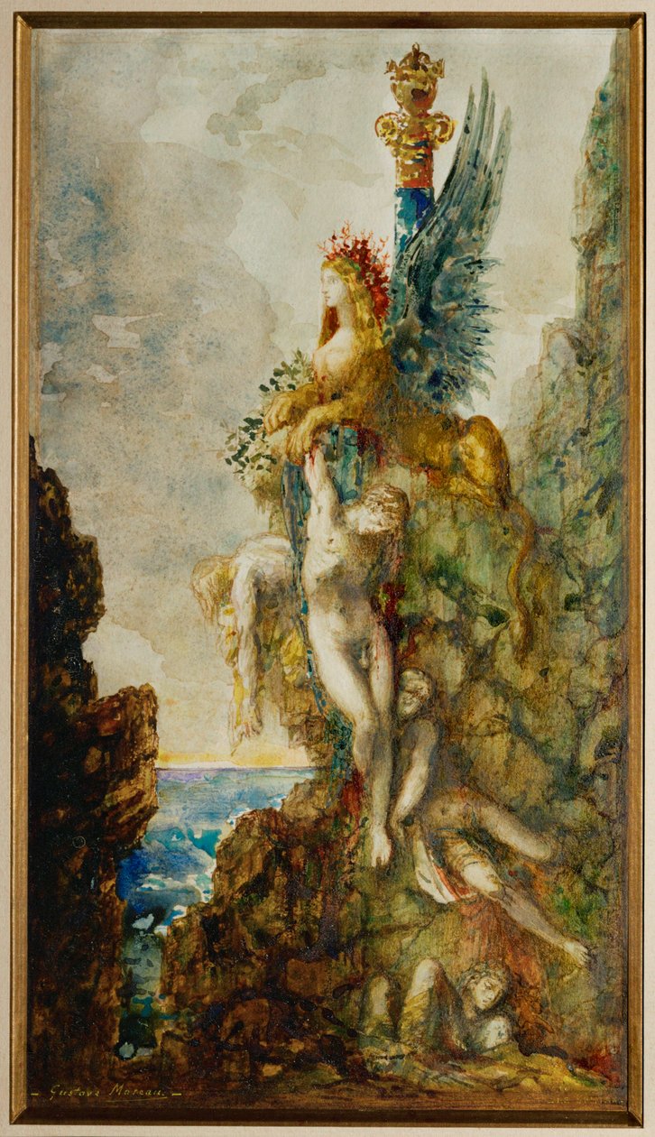 A győztes Szfinx alkotó: Gustave Moreau