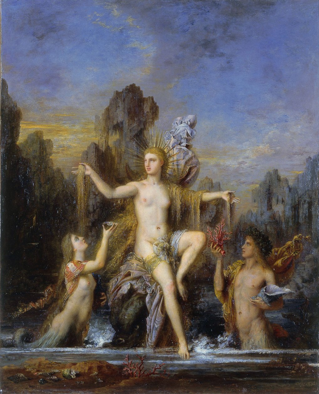 Franciául:  Venus sortant de l