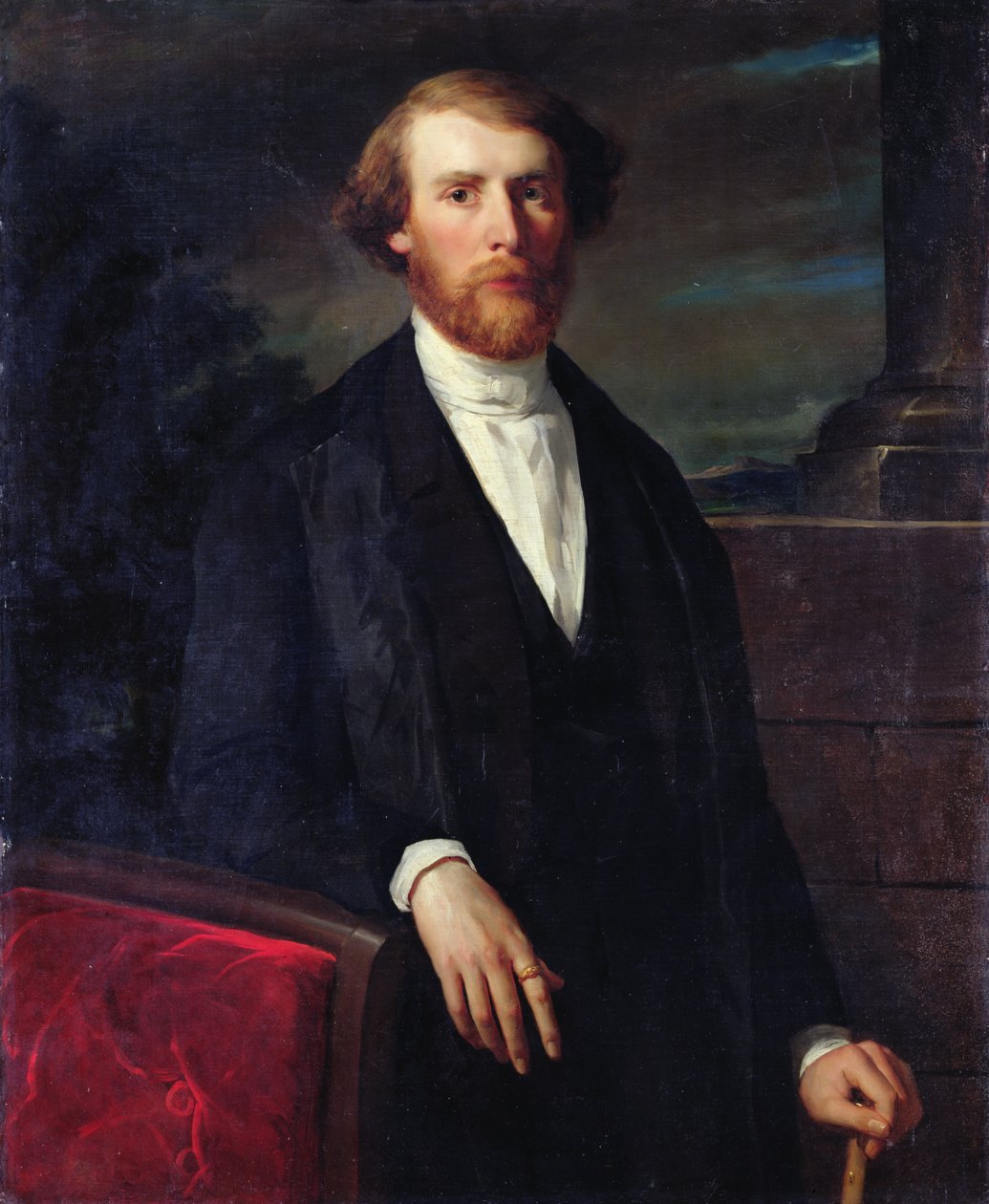 Pierre Schlumberger portréja, 1864 alkotó: Gustave Ricard