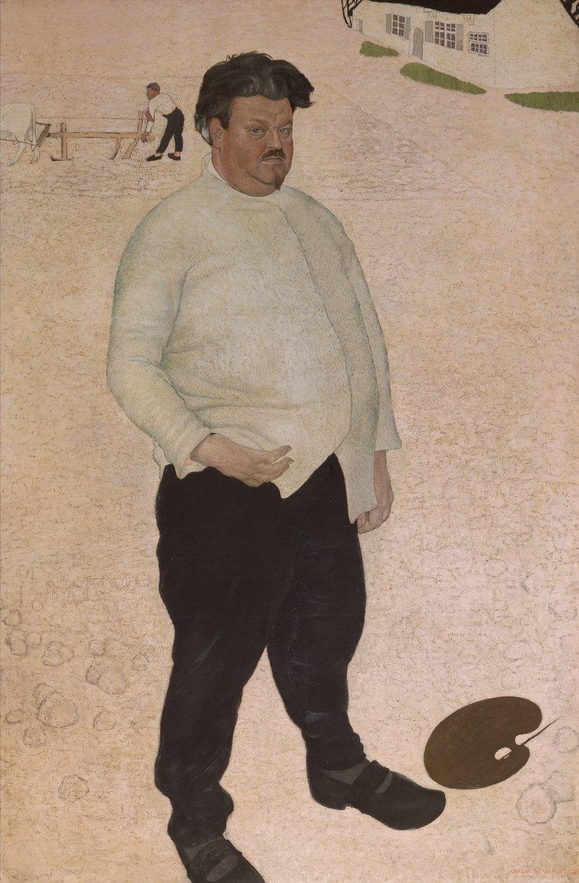 Valerius de Saedeleer portréja alkotó: Gustave Van de Woestyne