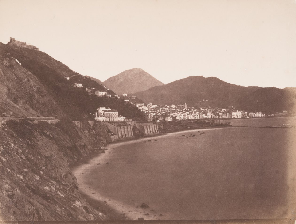 Salerno, Olaszország,c. 1856 (fotó) alkotó: Gustave de Beaucorps