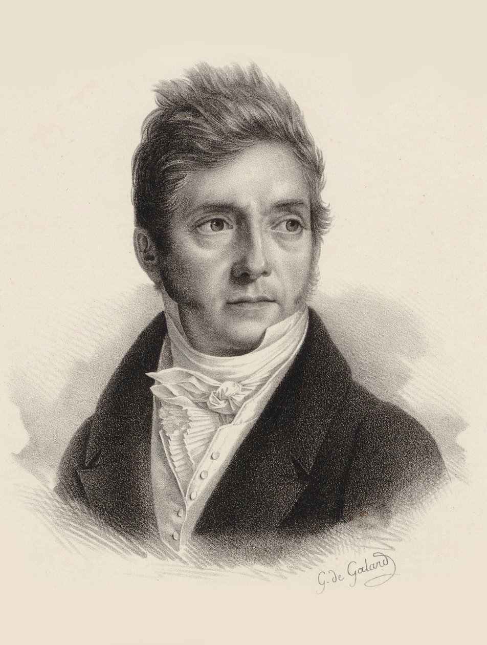 Pierre Jacques Joseph Rode zeneszerző portréja 1774-1830. alkotó: Gustave de Galard
