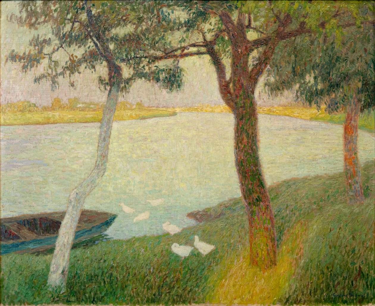Kacsák a Leie folyónál alkotó: Gustave de Smet
