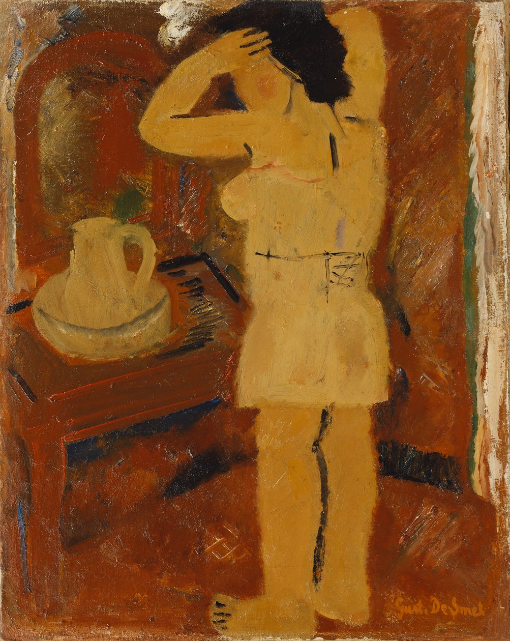 La Toilette - Díszíts alkotó: Gustave de Smet