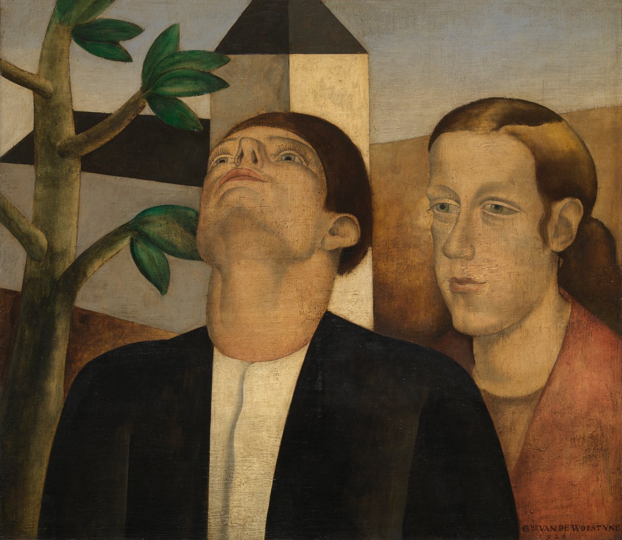 Égszínkék alkotó: Gustave Van de Woestyne
