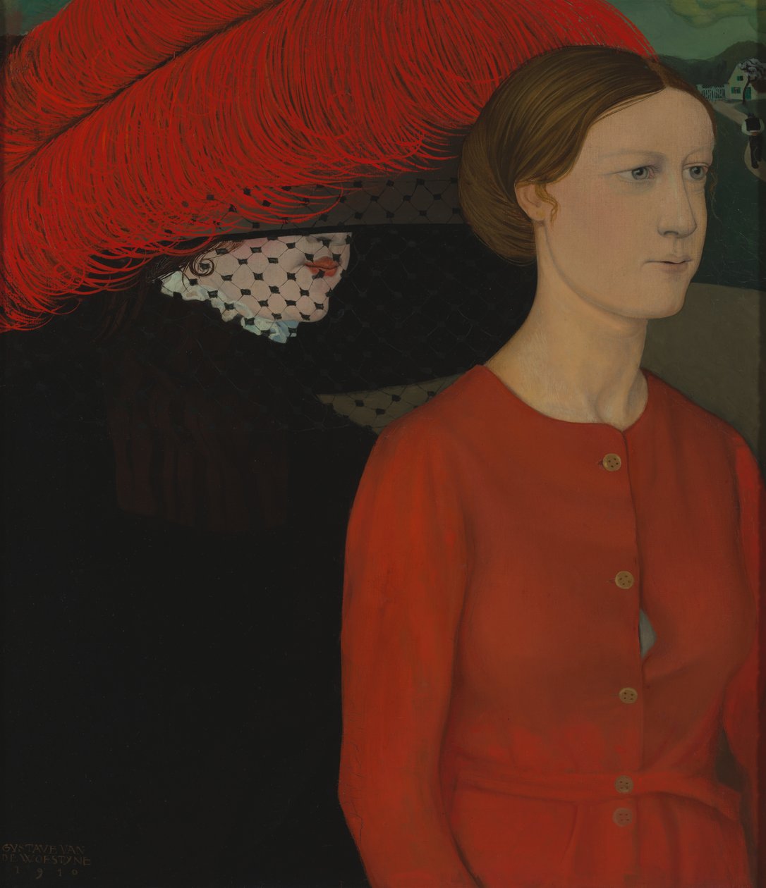 Két forrás alkotó: Gustave van de Woestyne