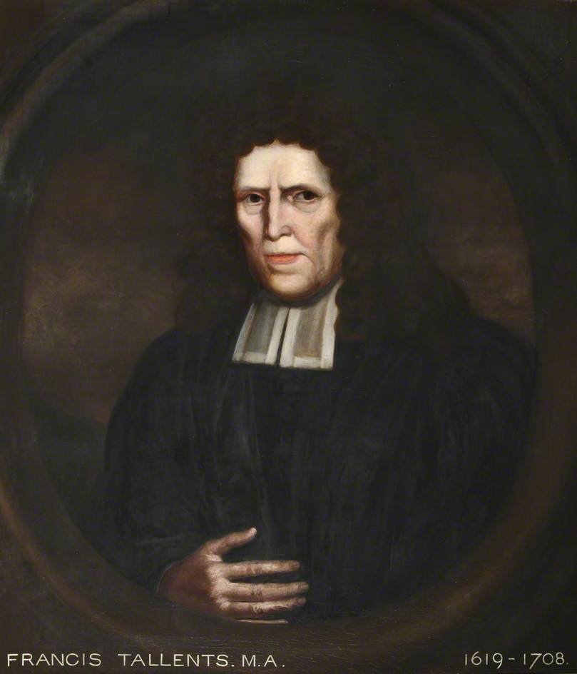 Francis Tallents, M. A. alkotó: Gustavus Ellinthorpe Sintzenich