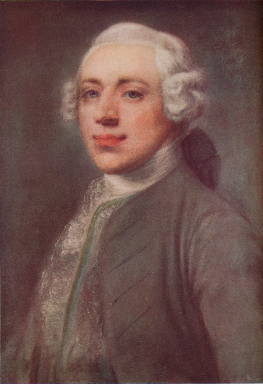 Gustavus Hamilton 1739-1775, ír miniatűr festő, 18. század, 1923 alkotó: Gustavus Hamilton