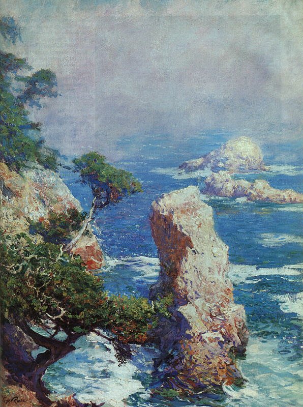 Köd a Point Lobos felett alkotó: Guy Rose