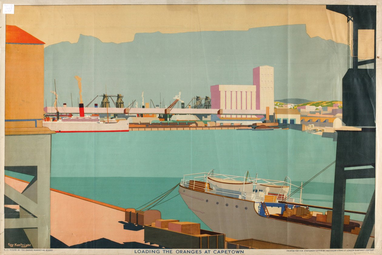 Loading the Oranges at Cape Town, a "Summer