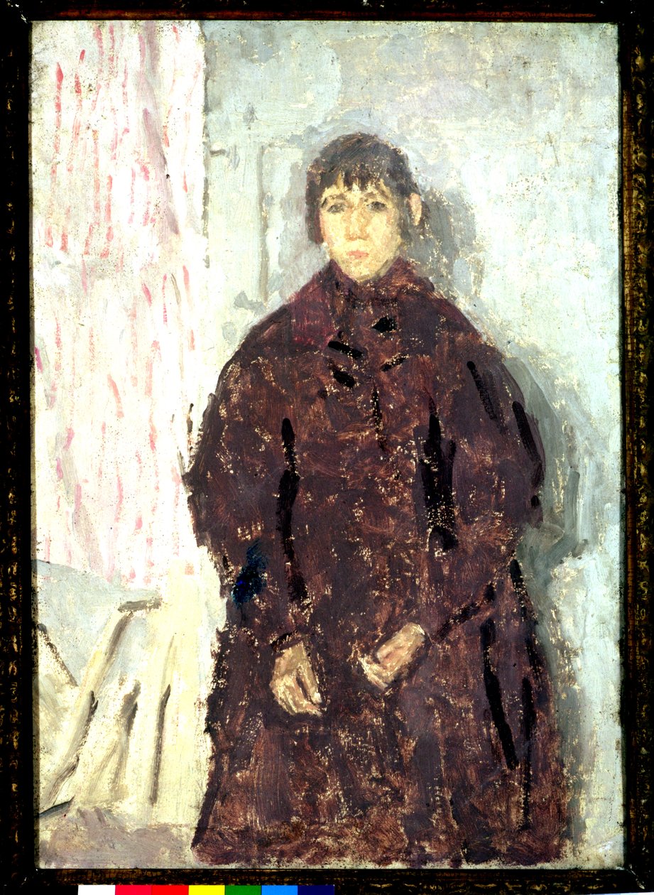 Lány eperfa ruhában, 1923 alkotó: Gwen John